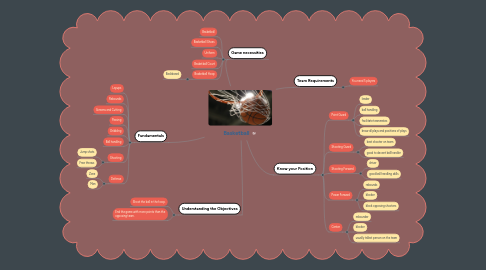 Mind Map: Basketball