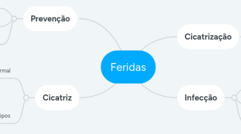 Mind Map: Feridas