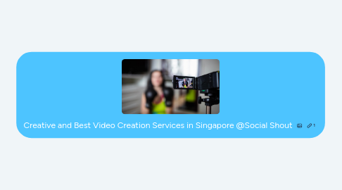 Mind Map: Creative and Best Video Creation Services in Singapore @Social Shout