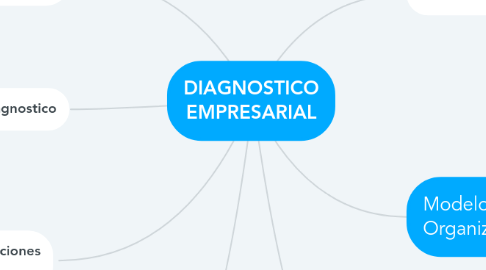 Mind Map: DIAGNOSTICO EMPRESARIAL