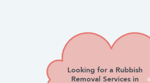 Mind Map: Looking for a Rubbish Removal Services in Melbourne?
