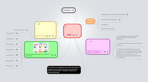 Mind Map: SCM