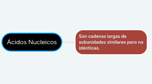 Mind Map: Ácidos Nucleicos