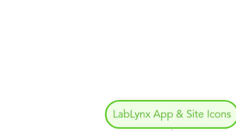 Mind Map: LabLynx App & Site Icons