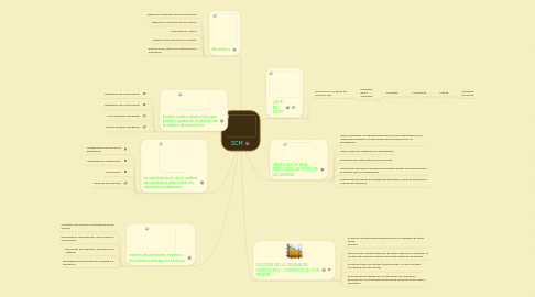 Mind Map: SCM