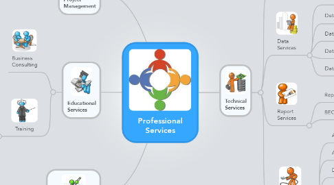 Mind Map: Professional Services