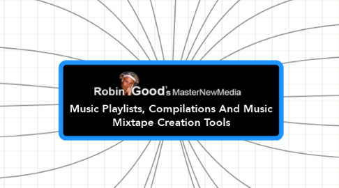 Mind Map: Music Playlists, Compilations And Music Mixtape Creation Tools