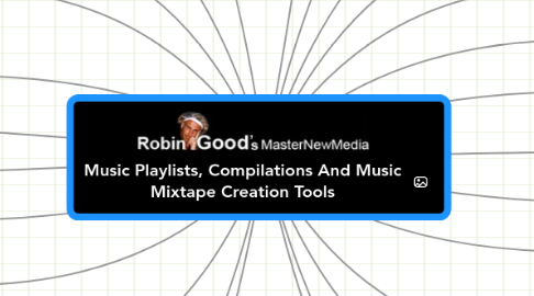 Mind Map: Music Playlists, Compilations And Music Mixtape Creation Tools