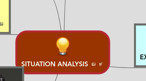 Mind Map: SITUATION ANALYSIS