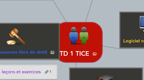 Mind Map: TD 1 TICE