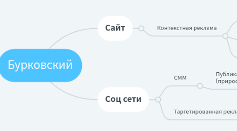 Mind Map: Бурковский