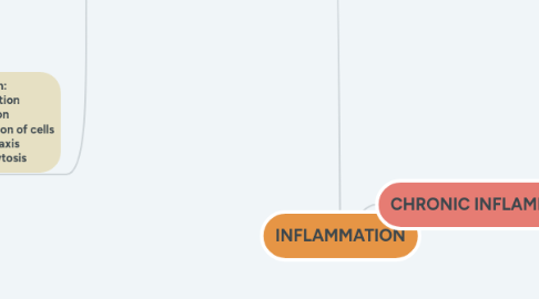 Mind Map: INFLAMMATION