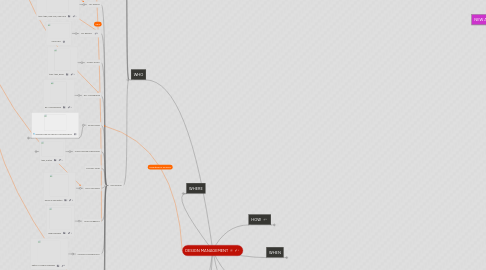 Mind Map: DESIGN MANAGEMENT