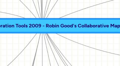 Mind Map: Best Online Collaboration Tools 2009 - Robin Good's Collaborative Map