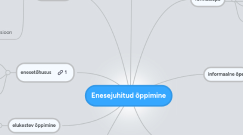 Mind Map: Enesejuhitud õppimine