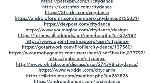Mind Map: City Dance is a blog sharing useful information about dance types, famous dancers as well as other information for dance lovers. #citydance #citydancesf #dance #citydancestudio About us: Phone: 305-219-8231 Email: citydanceorg@gmail.com Address: 2901 Pleasant Hill Road, Miami, Florida, 33132, US https://citydance.org https://twitter.com/citydanceorg https://sumally.com/citydance https://www.flickr.com/people/citydancestudio/ https://foursquare.com/user/1385927261/list/city-dance https://www.reddit.com/user/citydancestudio https://about.me/citydancestudio/ https://www.producthunt.com/@citydance https://www.pinterest.com/citydancestudio/ https://www.youtube.com/channel/UCYxQKH4ehifYWoREJcWEckw/about https://500px.com/p/citydance https://www.behance.net/citydance https://dribbble.com/citydance/about https://soundcloud.com/citydancestudio https://vimeo.com/citydancestudio https://www.twitch.tv/citydancestudio/about https://angel.co/u/citydance https://flipboard.com/@citydance/ https://www.kickstarter.com/profile/citydancestudio/about https://www.skillshare.com/profile/City-Dance/920612818 https://citydance.tumblr.com/ https://citydance-studio.blogspot.com/2022/04/city-dance-studio.html https://www.blogger.com/profile/04285613469781441226 https://citydancestudio.wordpress.com/ https://vi.gravatar.com/citydancestudio https://www.intensedebate.com/profiles/citydancestudio https://www.deviantart.com/citydance https://trello.com/citydancestudio https://sites.google.com/view/citydance-org/ https://www.magcloud.com/user/citydance https://linktr.ee/citydance https://social.msdn.microsoft.com/profile/citydance/ https://social.microsoft.com/profile/citydance https://pastebin.com/u/citydance https://sketchfab.com/citydance https://8tracks.com/citydance https://androidforums.com/members/citydance.2155031/ https://devpost.com/citydance https://www.youmagine.com/citydance/designs https://forums.alliedmods.net/member.php?u=323182 https://www.openstreetmap.org/user/citydance https://gotartwork.com/Profile/city-dance/137560/ https://www.mobygames.com/user/sheet/userSheetId,879792/ https://gab.com/citydance http://www.rohitab.com/discuss/user/274398-citydance/ https://www.woddal.com/citydance https://fileforums.com/member.php?u=263826 https://android.libhunt.com/u/citydance https://talk.plesk.com/members/citydance.247218/#about https://dashburst.com/citydance https://pinshape.com/users/1862385-citydance#designs-tab-open https://hearthis.at/citydance/set/citydance/ https://community.atlassian.com/t5/user/viewprofilepage/user-id/4854405 https://www.viki.com/users/citydance/about https://tailieu.vn/user/citydance https://www.helpforenglish.cz/profile/243896-citydance https://www.drupalgovcon.org/user/142036 https://zenwriting.net/ikiqe8jdxa https://pbase.com/citydance http://molbiol.ru/forums/index.php?showuser=1219051 https://www.scoop.it/u/citydance https://vnxf.vn/members/citydance.34801/#about https://challenges.openideo.com/servlet/hype/IMT?userAction=Browse&templateName=&documentId=5d47f8337b1e84d2d6ad1529a1d7af40 https://forums.goha.ru/member.php?u=1485867 https://staffmeup.com/profile/citydance https://www.eater.com/users/citydance https://forum.mobilelegends.com/home.php?mod=space&uid=878280&do=profile https://able2know.org/user/citydance/ https://noti.st/citydance https://svetovalnica.zrc-sazu.si/user/citydance https://www.growkudos.com/profile/city_dance https://www.onfeetnation.com/profiles/blogs/city-dance-studio https://www.trepup.com/citydance-156539529452515 https://dev.to/citydance http://danketoan.com/members/citydance.555988/#about https://articlessubmissionservice.com/members/citydance/ https://articleusa.com/members/citydance/ http://uid.me/citydance https://www.speedrun.com/user/citydance https://www.360cities.net/profile/citydance https://forum.index.hu/User/UserDescription?u=1912569 https://www.sqlservercentral.com/forums/user/citydance https://www.reverbnation.com/artist/citydance https://www.theoutbound.com/citydance https://peatix.com/user/11798961/view https://clyp.it/user/hsgf4lls https://www.veoh.com/users/citydancestudio https://app.lookbook.nu/citydancestudio https://connect.garmin.com/modern/profile/449c5ad0-0345-4513-87ab-9b2d806d4dce https://communities.bentley.com/members/1587f035_2d00_77ce_2d00_46e1_2d00_99a2_2d00_739f1a6a9134 https://www.babelcube.com/user/city-dance https://www.7sky.life/members/citydance/ https://www.anabolicsteroidforums.com/members/citydance.70146/#about https://forums.hostsearch.com/member.php?221603-citydance https://cults3d.com/en/users/citydance https://player.me/citydance/about https://www.cruzetalk.com/members/citydance.425964/#about