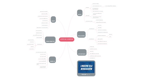 Mind Map: LIDER NA LINKEDIN