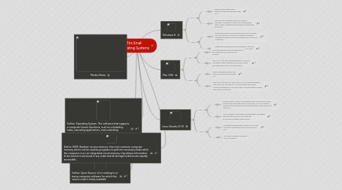 Tim Small Operating Systems | MindMeister Mind map
