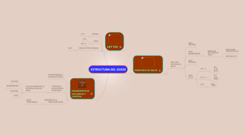 Mind Map: ESTRUCTURA DEL SGSSS