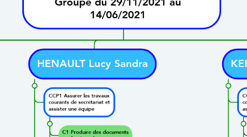 Mind Map: Antenne Salon de Provence  Secrétaire Assistant Médico-Social  Groupe du 29/11/2021 au  14/06/2021