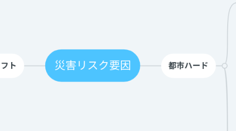 Mind Map: 災害リスク要因
