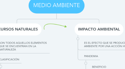 Mind Map: MEDIO AMBIENTE