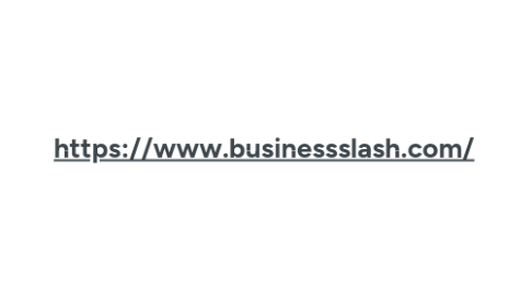 Mind Map: https://www.businessslash.com/
