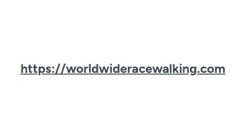 Mind Map: https://worldwideracewalking.com