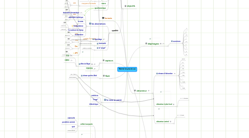 Mind Map: Matériel de prise de vue