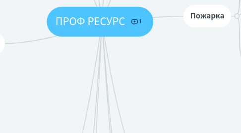 Mind Map: ПРОФ РЕСУРС