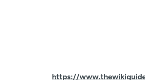 Mind Map: https://www.thewikiguide.com/
