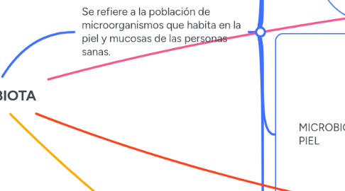 Mind Map: MICROBIOTA