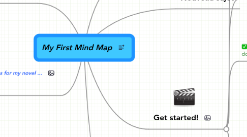 Mind Map: My First Mind Map