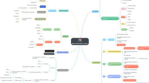 Mind Map: Mapa mental sobre la imagen