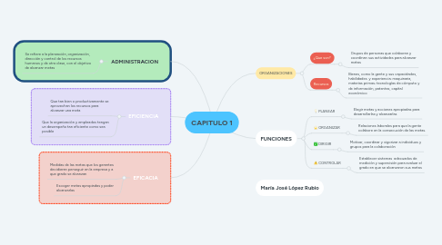 Mind Map: CAPITULO 1