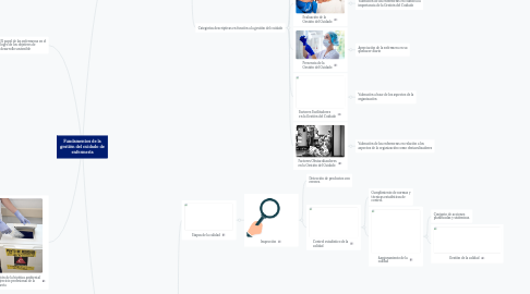 Mind Map: Fundamentos de la gestión del cuidado de enfermería