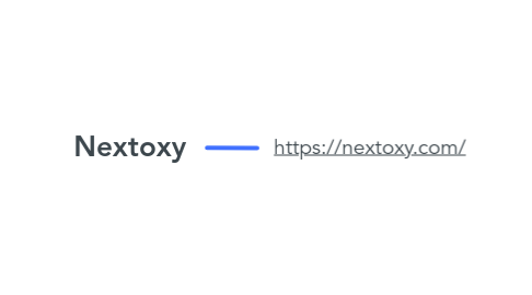 Mind Map: Nextoxy