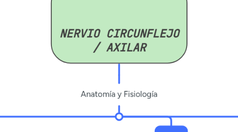 Mind Map: NERVIO CIRCUNFLEJO / AXILAR