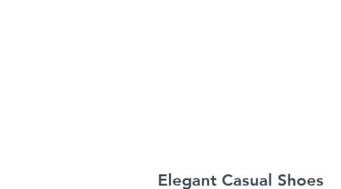 Mind Map: Elegant Casual Shoes For Shoe Lover