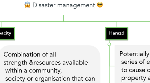Mind Map: Disaster management 😎
