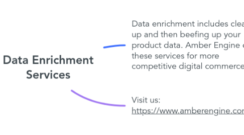 Mind Map: Data Enrichment Services