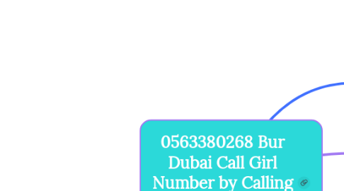 Mind Map: 0563380268 Bur Dubai Call Girl Number by Calling Number of Dubai Call Girls Agency