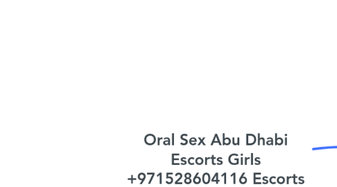 Mind Map: Oral Sex Abu Dhabi Escorts Girls +971528604116 Escorts Girls in Abu Dhabi
