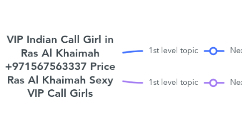 Mind Map: VIP Indian Call Girl in Ras Al Khaimah +971567563337 Price Ras Al Khaimah Sexy VIP Call Girls
