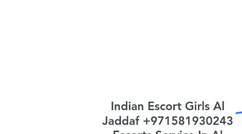 Mind Map: Indian Escort Girls Al Jaddaf +971581930243 Escorts Service In Al Jaddaf Dubai