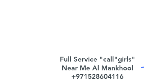 Mind Map: Full Service "call"girls" Near Me Al Mankhool +971528604116 Verified Full service "call"girls"