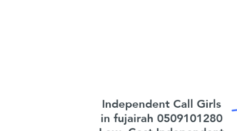 Mind Map: Independent Call Girls in fujairah 0509101280 Low  Cost Independent Call Girls in fujairah