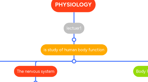 Mind Map: PHYSIOLOGY