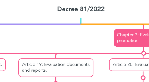 Mind Map: Decree 81/2022