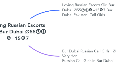 Mind Map: Loving Russian Escorts Girl Bur Dubai Ø55⓻⓼ ❻=15❻7